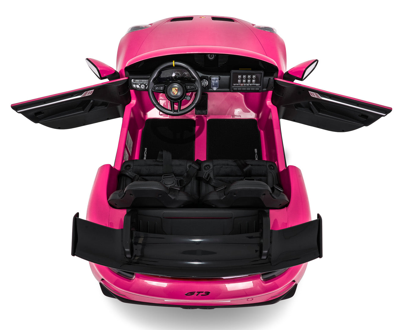 Licencirani auto na akumulator Porsche 911 GT3 4x4 STRONG - dvosjed - rozi