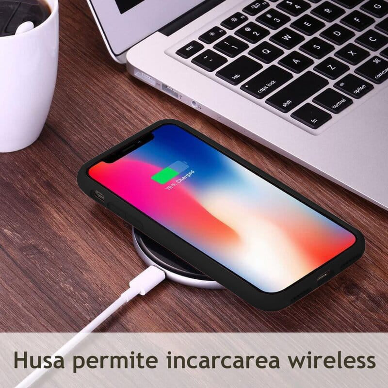 Techsuit Soft Edge Silicone maska za Xiaomi 13T / 13T Pro - crna
