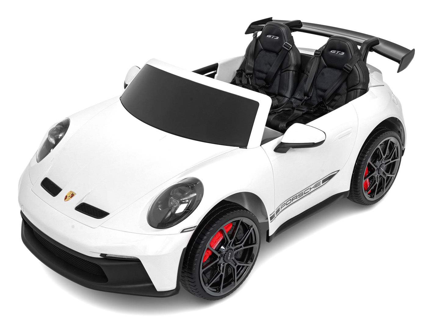 Licencirani auto na akumulator Porsche 911 GT3 STRONG - dvosjed - bijeli