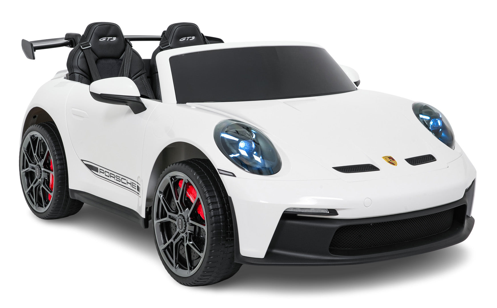 Licencirani auto na akumulator Porsche 911 GT3 STRONG - dvosjed - bijeli