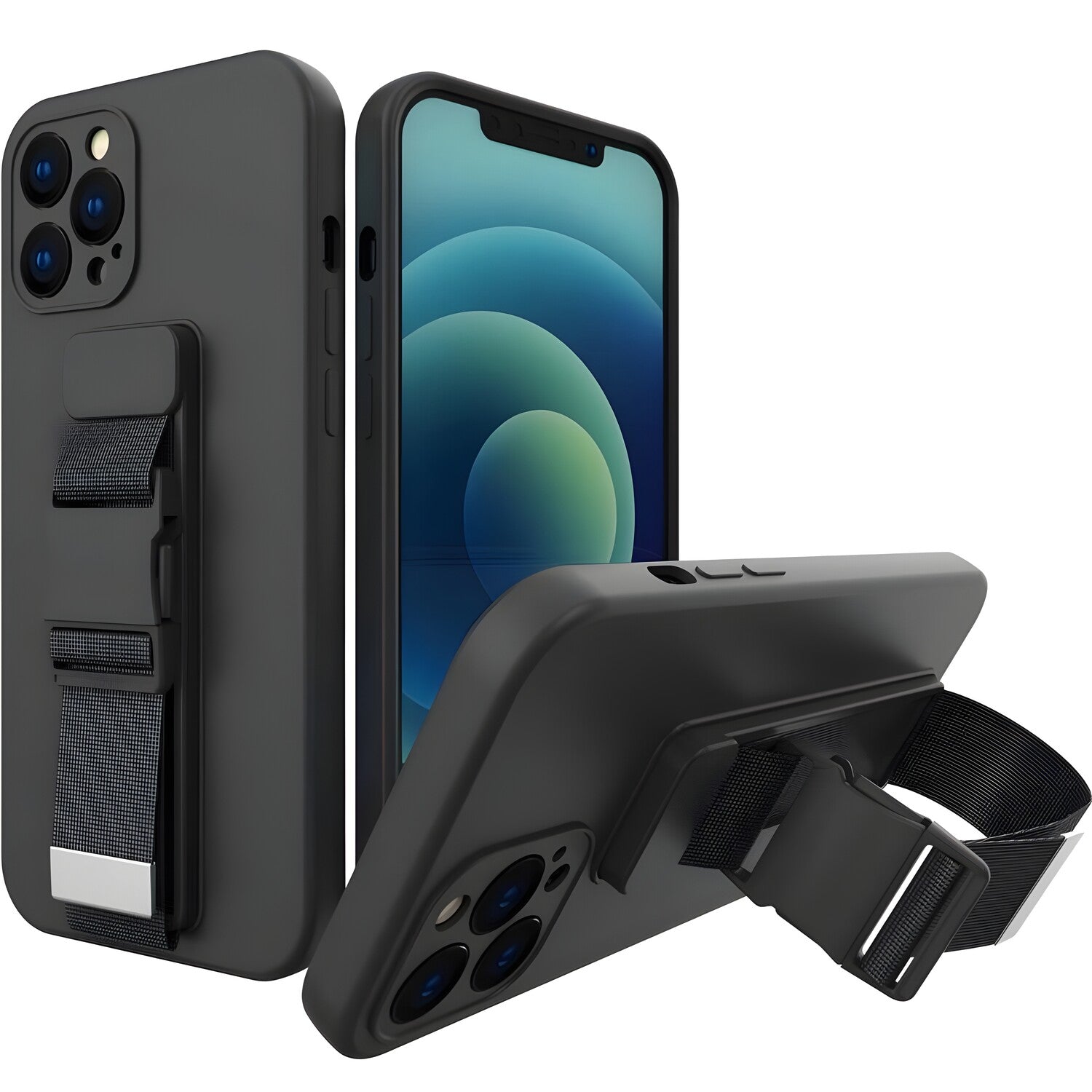 Futrola Rope Case za Samsung Galaxy S21+/Galaxy S21 Plus 5G - Crna KP38117