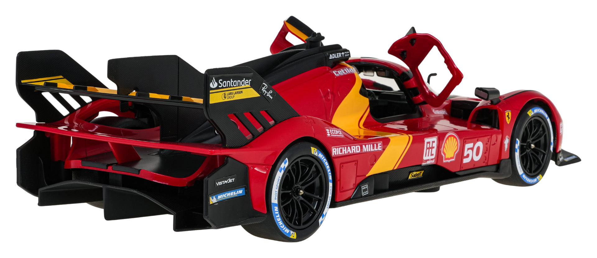 Licencirani auto na daljinsko upravljanje 1:14 Ferrari 499P RASTAR - crvena