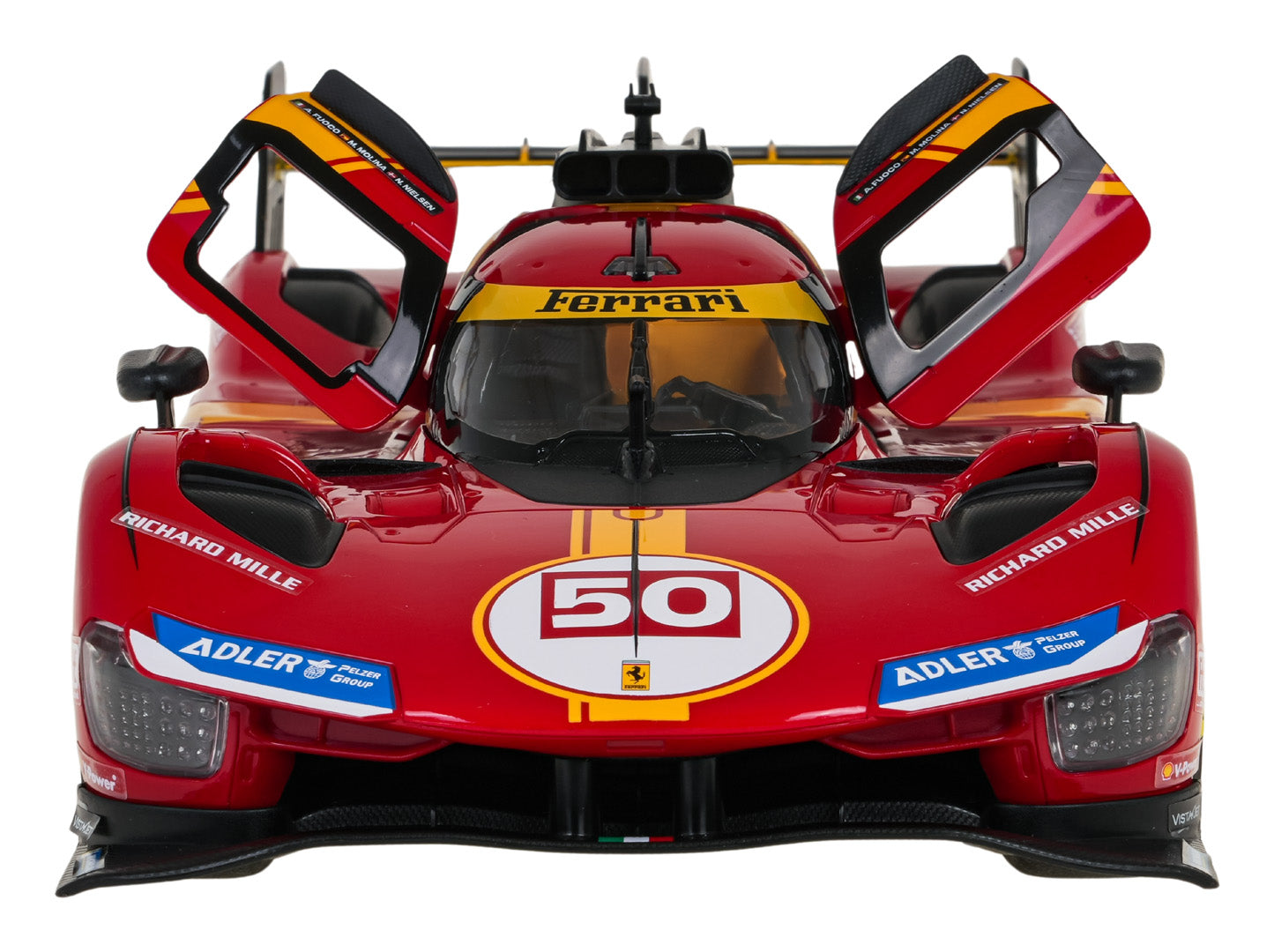 Licencirani auto na daljinsko upravljanje 1:14 Ferrari 499P RASTAR - crvena