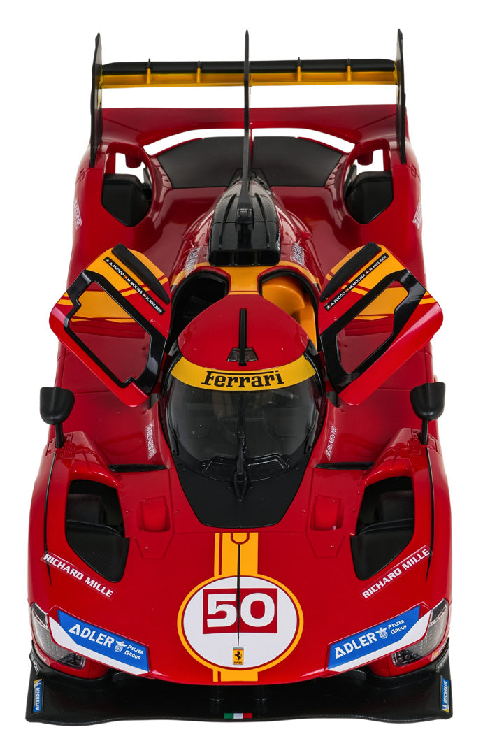 Licencirani auto na daljinsko upravljanje 1:14 Ferrari 499P RASTAR - crvena