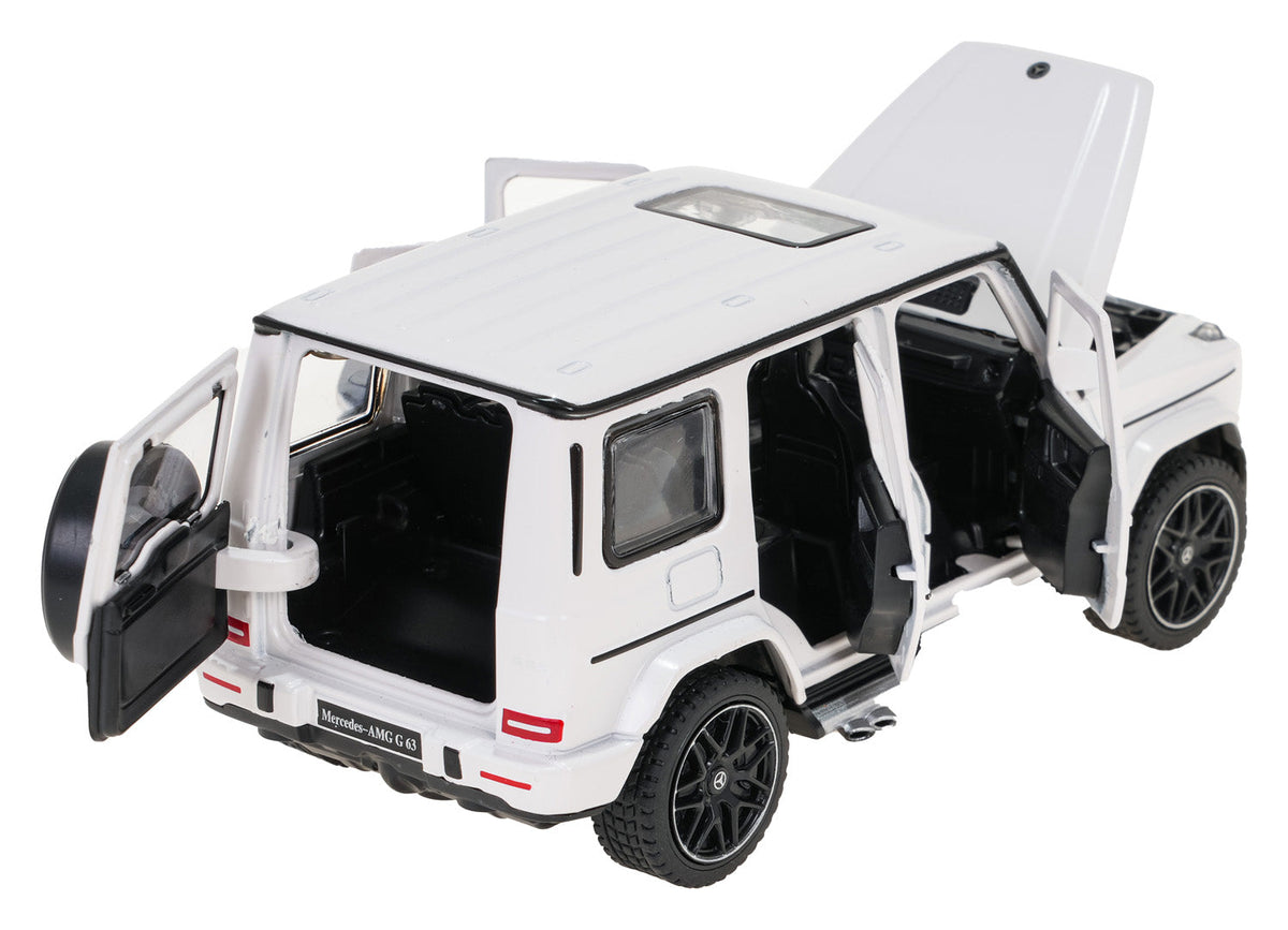 Licencirani metalni auto na daljinsko upravljanje 1:32 Mercedes AMG G63 RASTAR - Bijeli