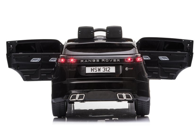 Licencirani auto na akumulator Range Rover - crni/lakirani