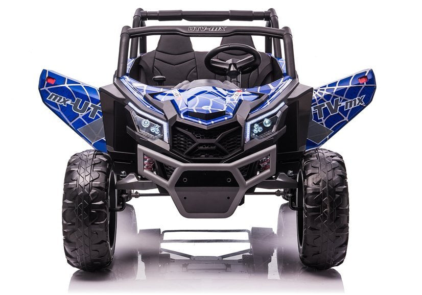 Buggy na akumulator UTV-MX Spyder– 4×4 – dvosjed – plavi/lakirani