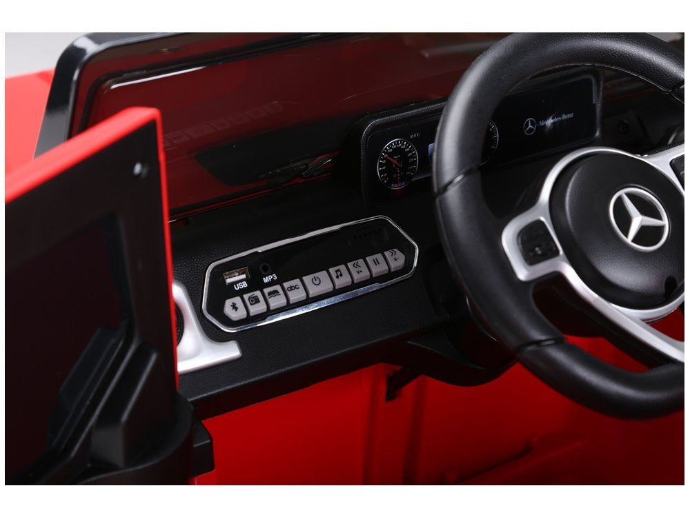 Licencirani auto na akumulator Mercedes G500 - crveni