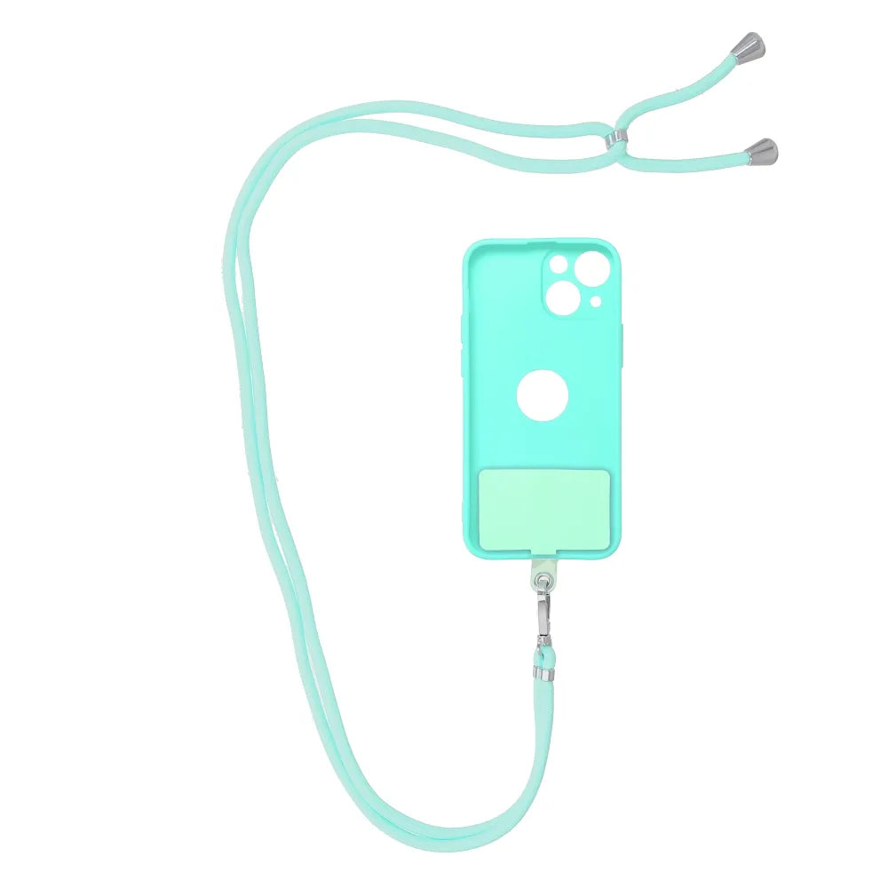 SWING privjesak za telefon podesive duljine / duljina kabela 165 cm (max 82,5 cm u omči) / rame ili vrat – svijetlo zelena