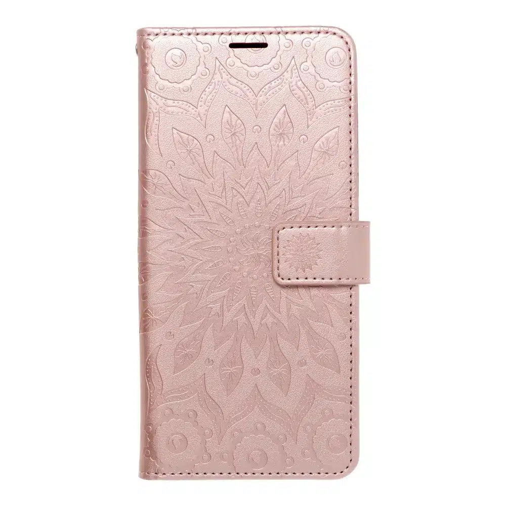 MEZZO Book case preklopna torbica za XIAOMI Redmi Note 14 Pro 5G mandala rose gold