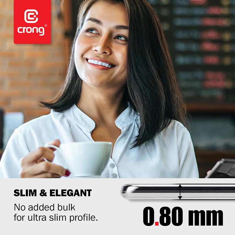 Crong Crystal Slim zaštitna maskica za Realme 7T Pro