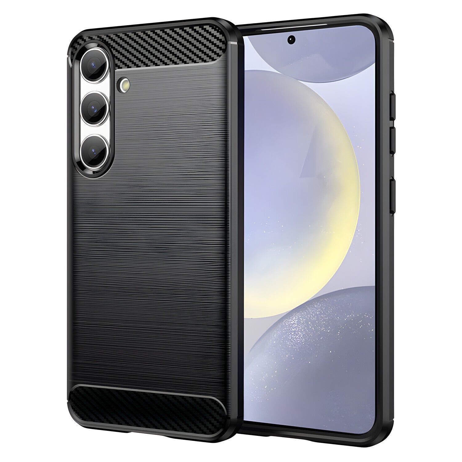 Futrola Carbon Shield TPU za Samsung Galaxy S24 Plus - Crna KP30027