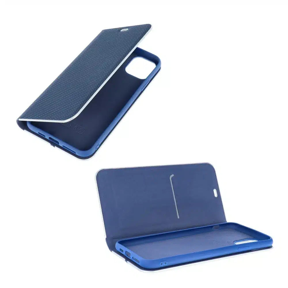LUNA Book Carbon futrola za XIAOMI Redmi NOTE 12 PRO Plus 5G plava
