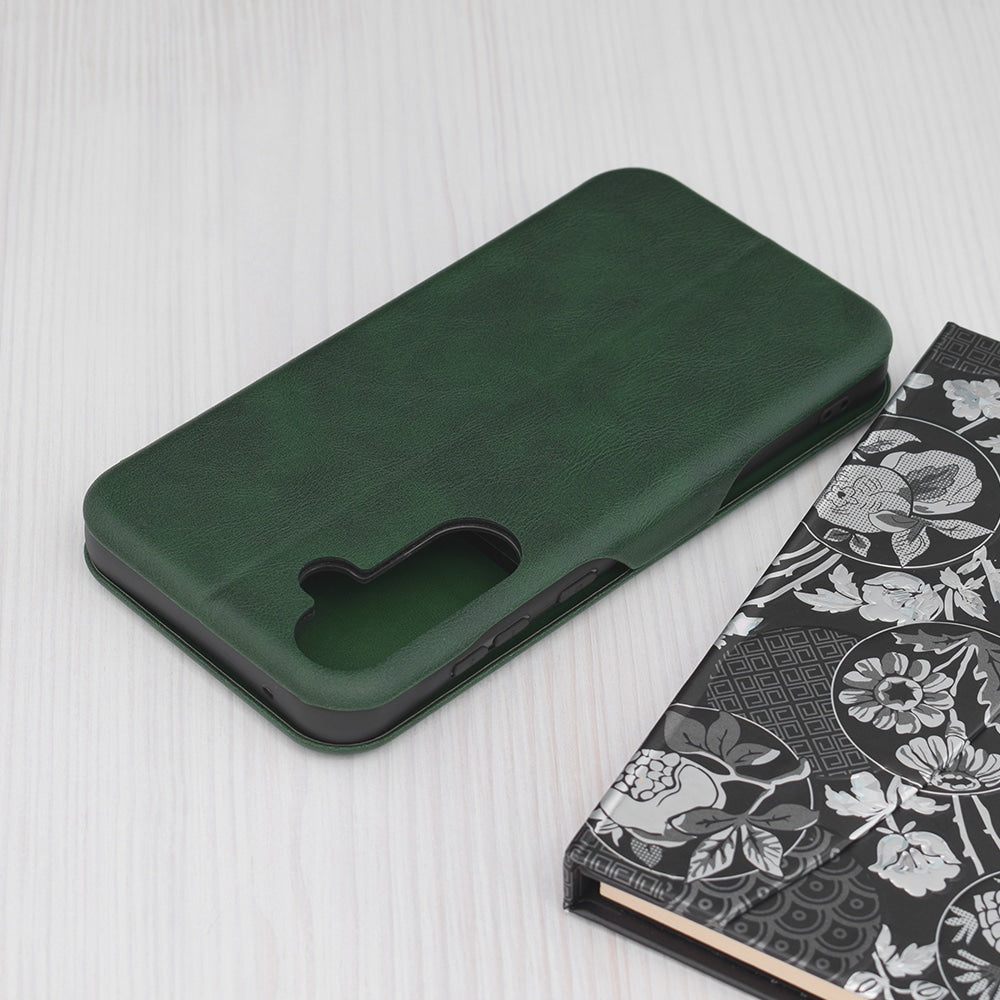 Techsuit Safe Wallet Plus preklopna futrola za Samsung Galaxy A55 5G – tamno zelena