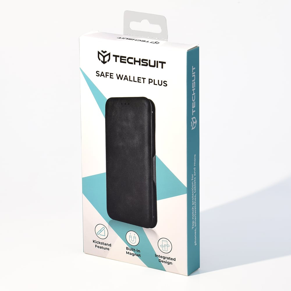Techsuit Safe Wallet Plus preklopna futrola za Samsung Galaxy A25 5G – tamno zelena