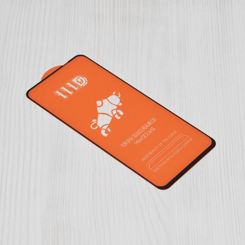 Techsuit – 111D Full Cover / Full Glue Glass za Realme C67 4G – crno
