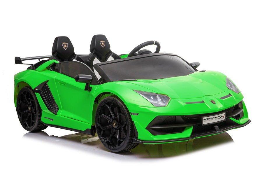 Licencirani auto na akumulator Lamborghini Aventador SX2028 - dvosjed - zeleni
