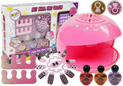 Set For Making Nail Varnish Dryer Glitter