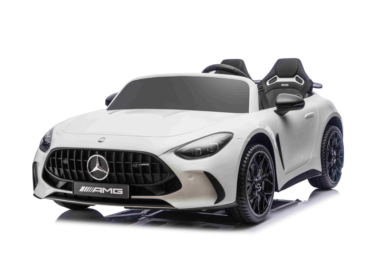 Licencirani auto na akumulator Mercedes Benz GT63 AMG - dvosjed - bijeli