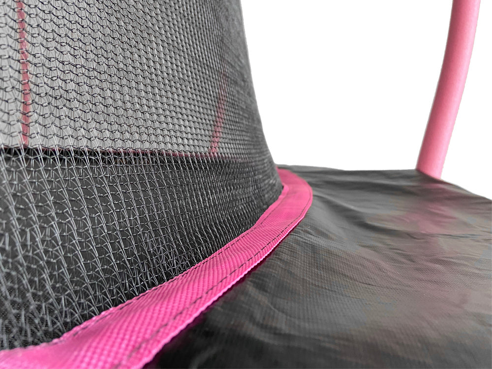 Trampolin 14 FT - crno/rozi