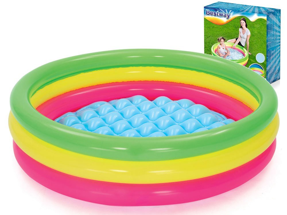 Bestway Rainbow bazenčić s mekanim dnom