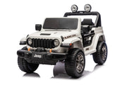 Licencirani auto na akumulator Jeep Wrangler Rubicon LIFT - bijeli