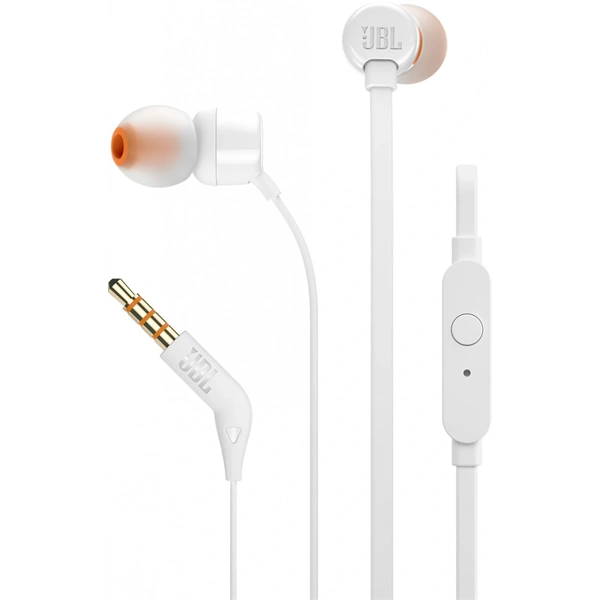 JBL Tune 110 Slušalice Žičano U uhu Glazba Bijelo