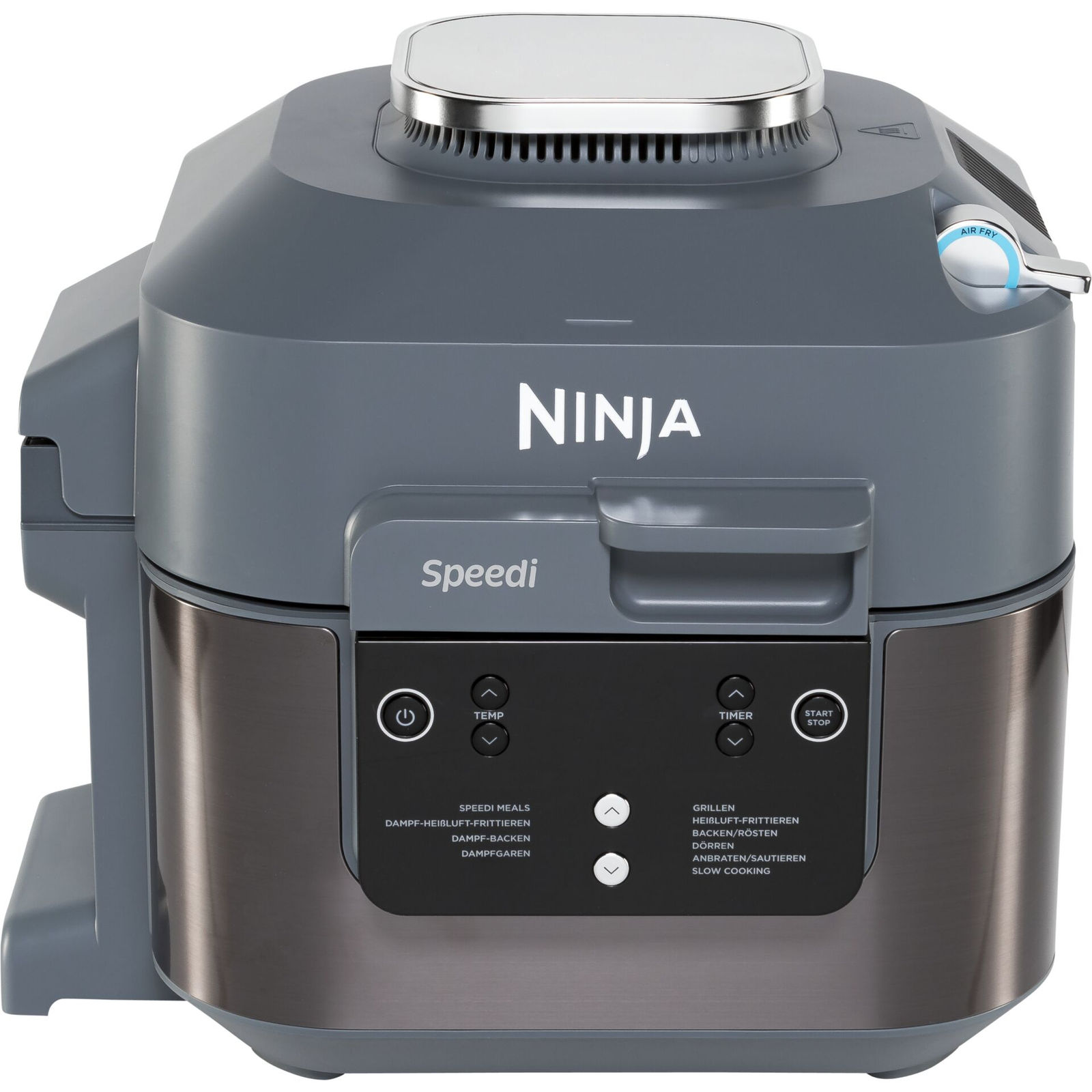 Ninja ON400DE friteza Jednostruko 5,7 L Samostojeći 1760 W Friteza na vrući zrak Sivo