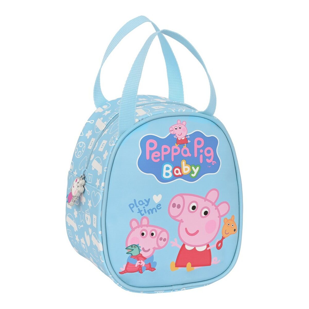 Termo Kutija za Užinu Peppa Pig Baby Plava 19 x 22 x 14 cm