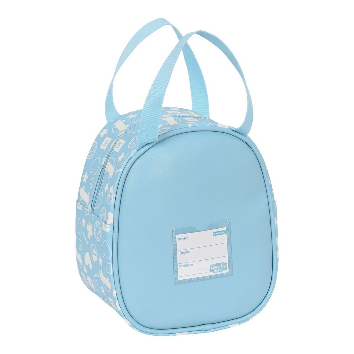 Termo Kutija za Užinu Peppa Pig Baby Plava 19 x 22 x 14 cm
