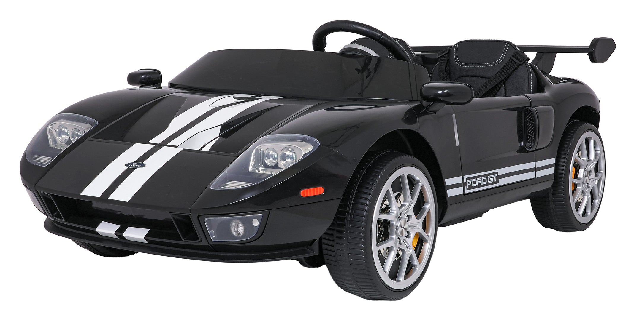 Licencirani auto na akumulator Ford GT 4x4 - dvosjed - crni