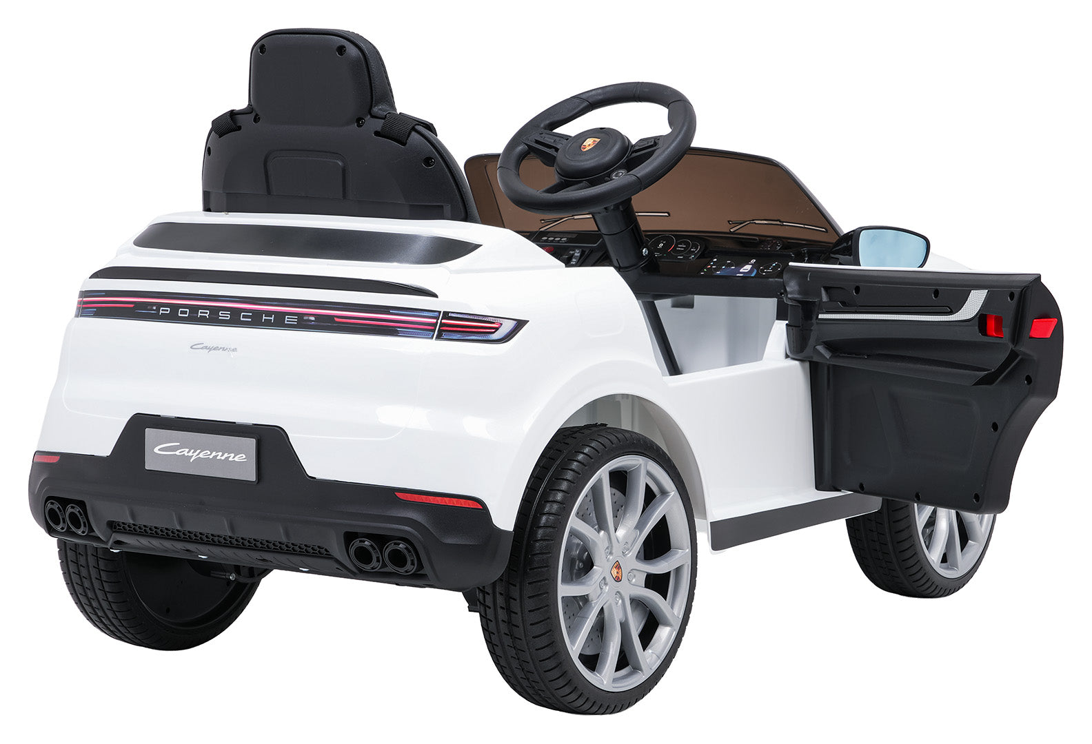 Licencirani auto na akumulator Porsche Cayenne - bijeli