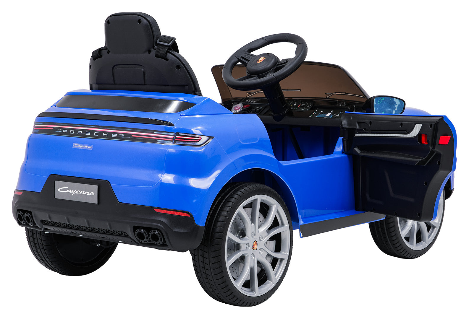Licencirani auto na akumulator Porsche Cayenne - plavi