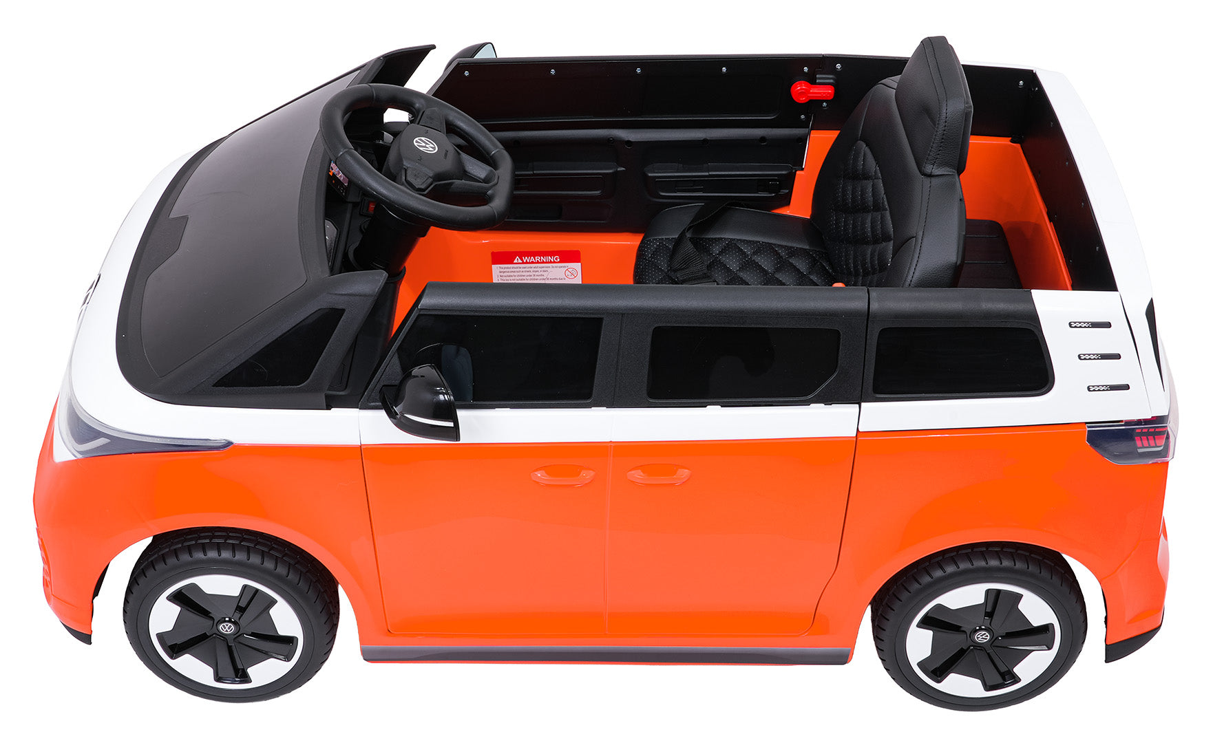 Licencirani auto na akumulator Volkswagen ID BUZZ - narančasti