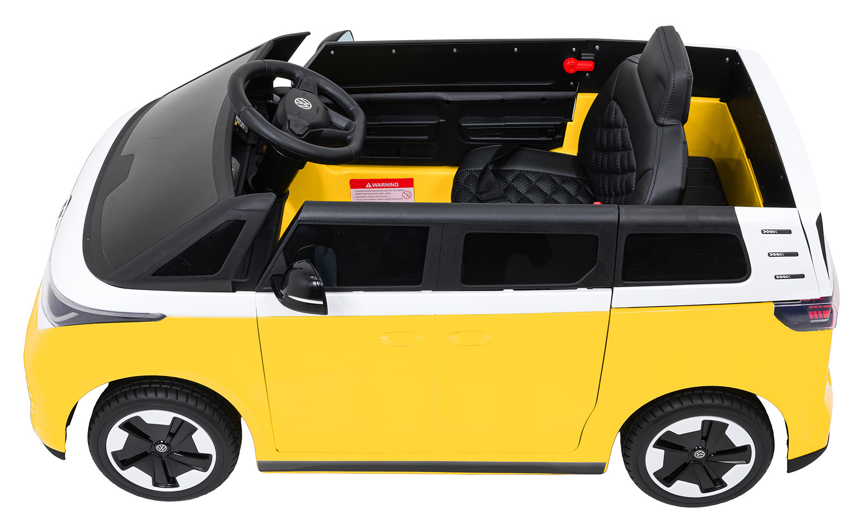 Licencirani auto na akumulator Volkswagen ID BUZZ - žuti