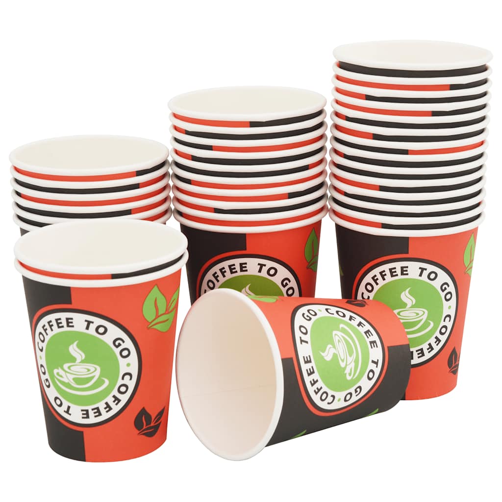 1000 kom Jednokratne Papirnate Šalice za Kavu 240 ml