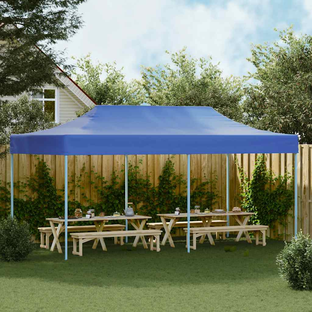 Sklopivi Šator 3x6 m Plavi