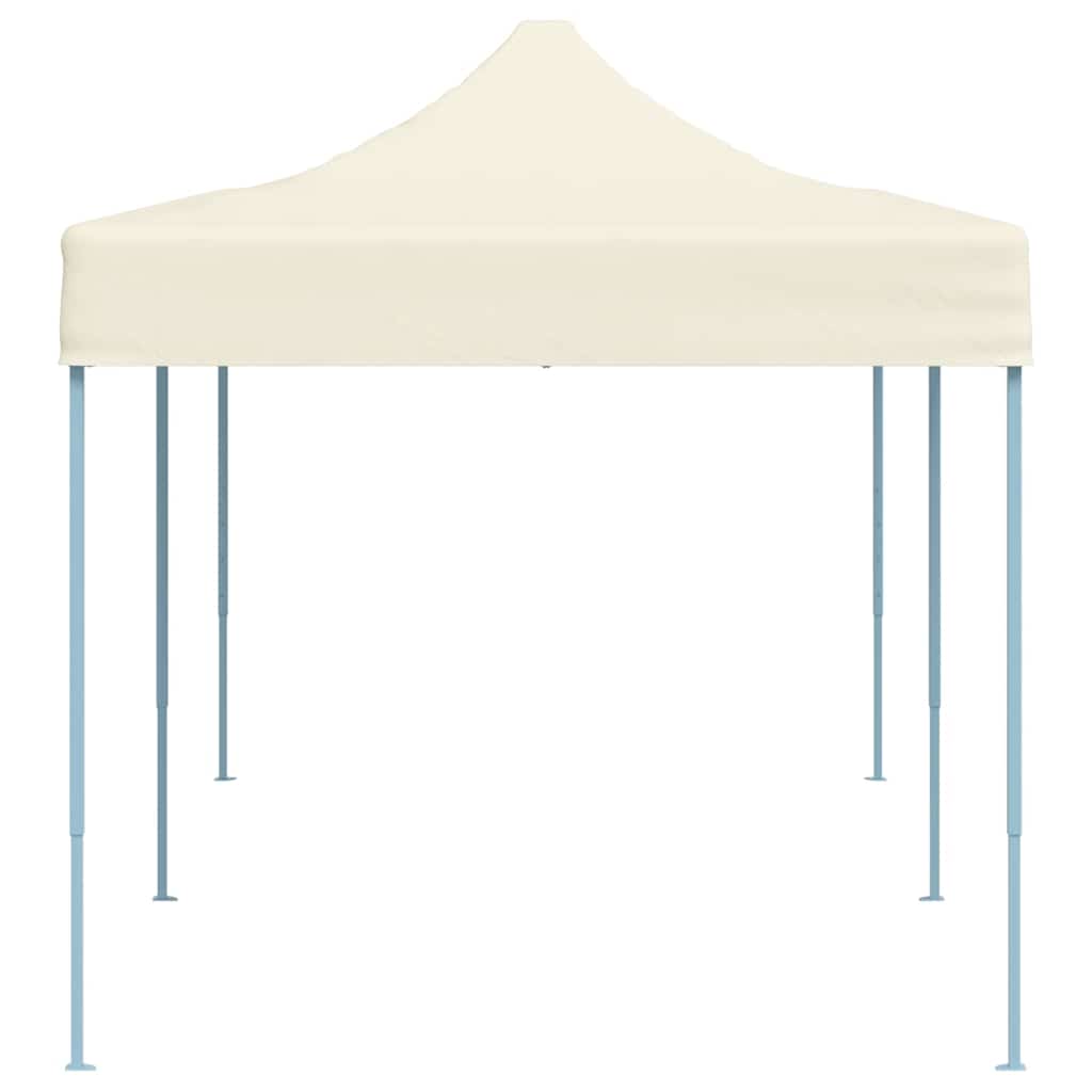 Sklopivi Pop-Up Šator 3x6 m Krem Bijeli