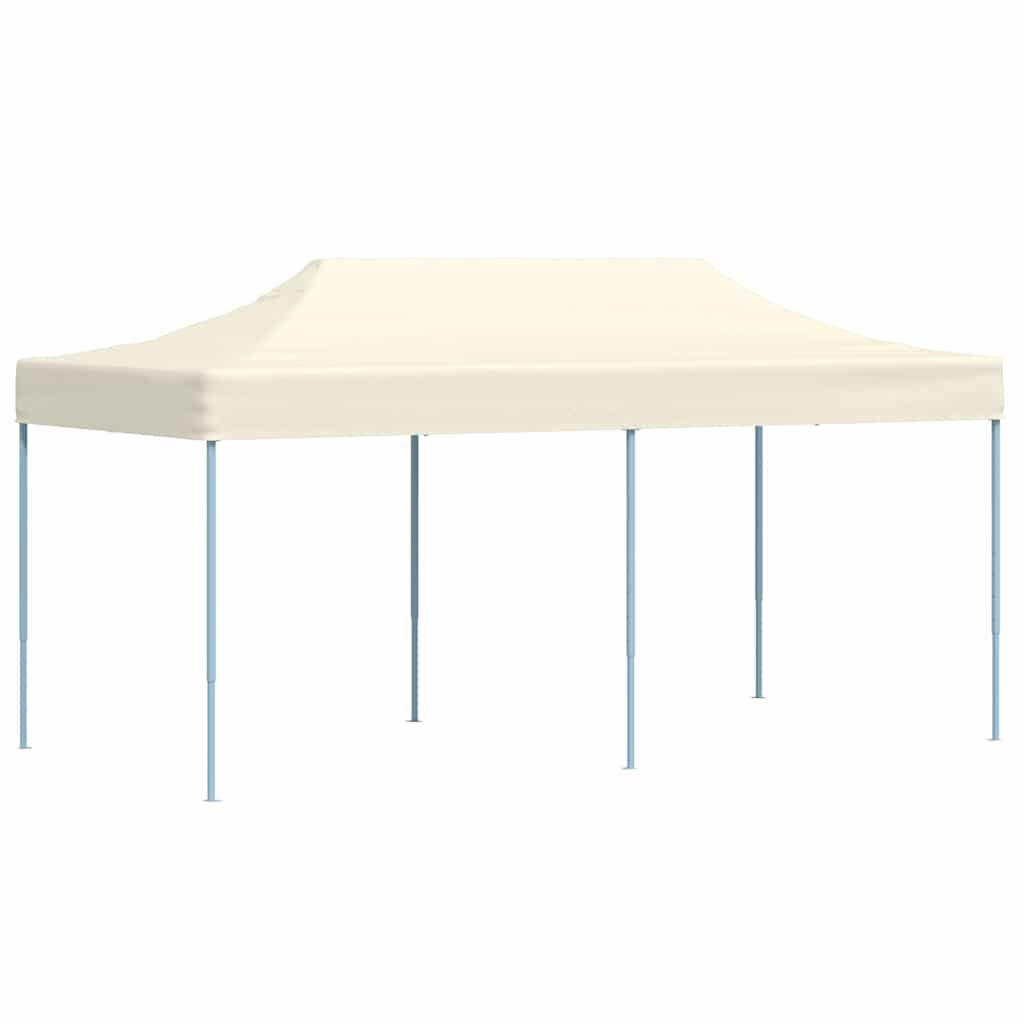 Sklopivi Pop-Up Šator 3x6 m Krem Bijeli