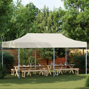 Sklopivi Pop-Up Šator 3x6 m Krem Bijeli