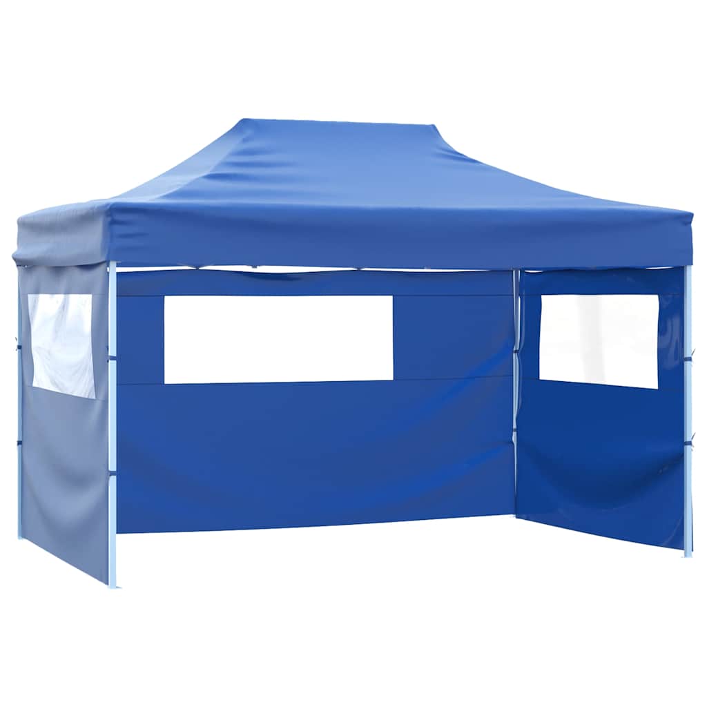 Sklopivi Pop-up Šator sa 4 Panela 3x4,5 m Plavi