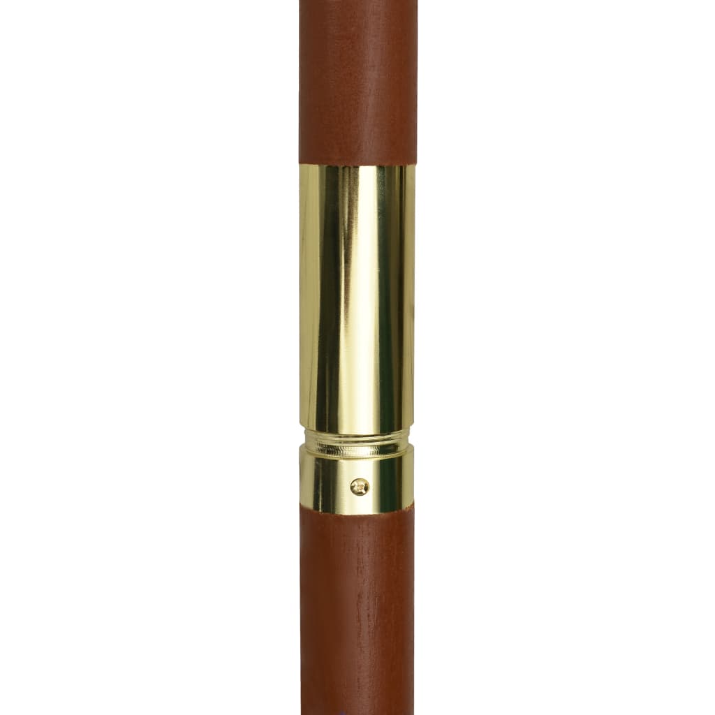 Suncobran 200 x 300 cm s drvenim stupom krem bijeli