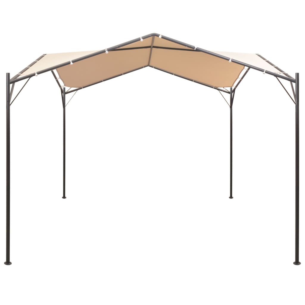 Sjenica/paviljon/šator/nadstrešnica 4 x 4 m čelični bež