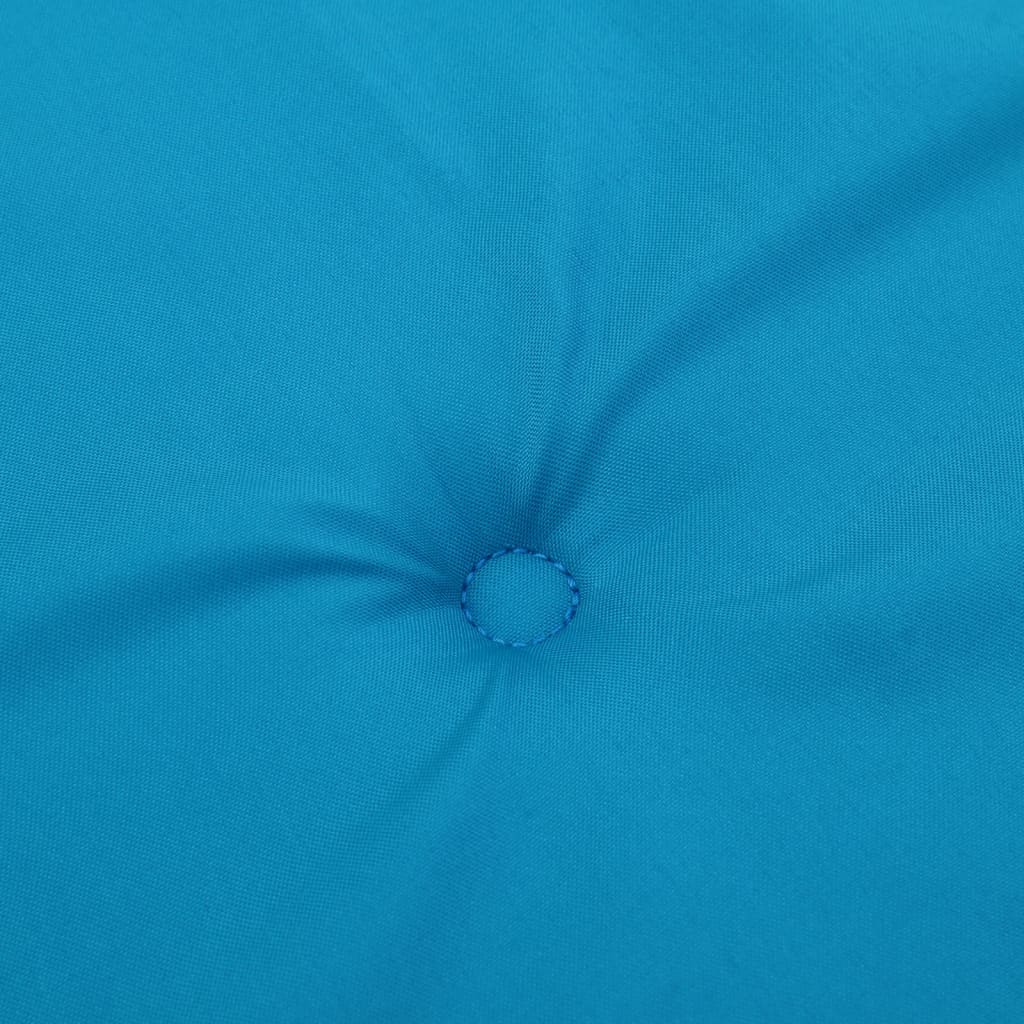 Jastuci za vrtne stolice 2 kom plavi 120 x 50 x 3 cm od tkanine