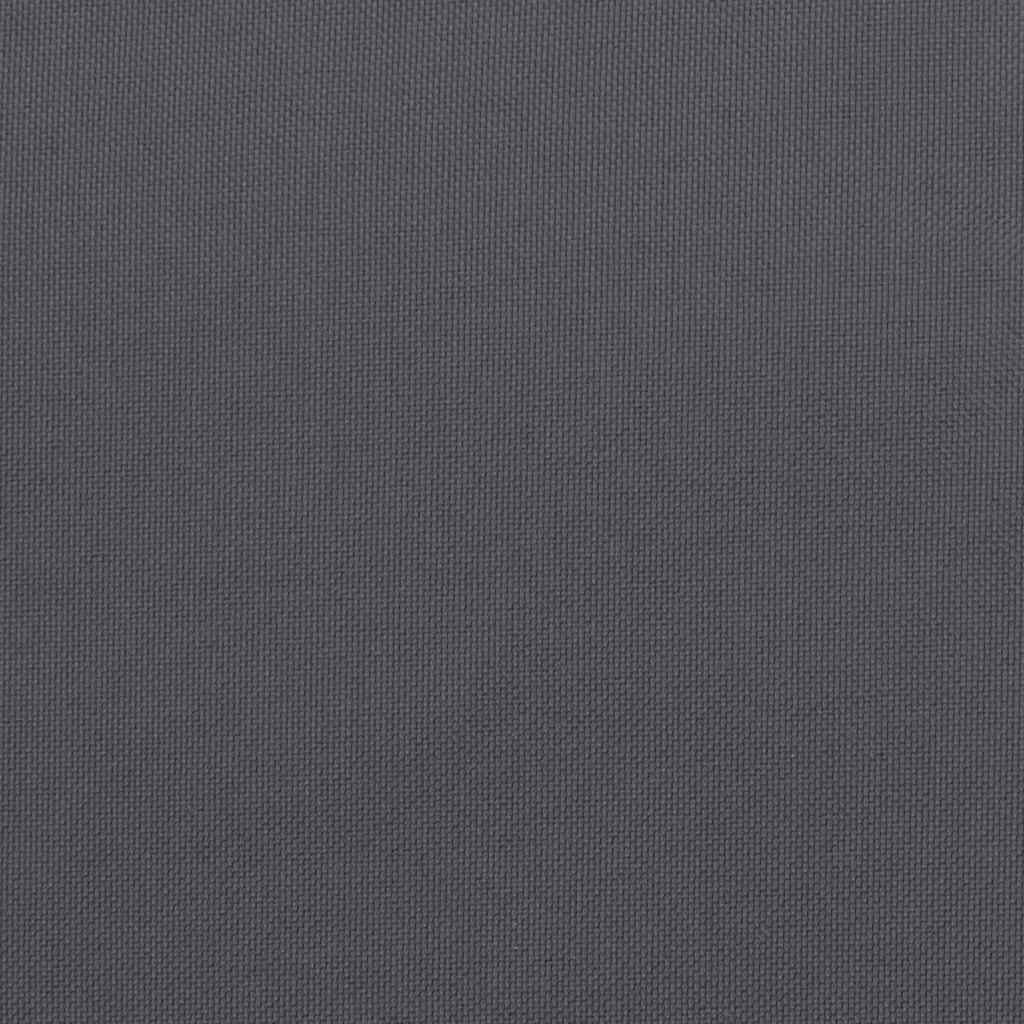 Jastuk za vrtnu klupu antracit 150 x 50 x 3 cm tkanina Oxford