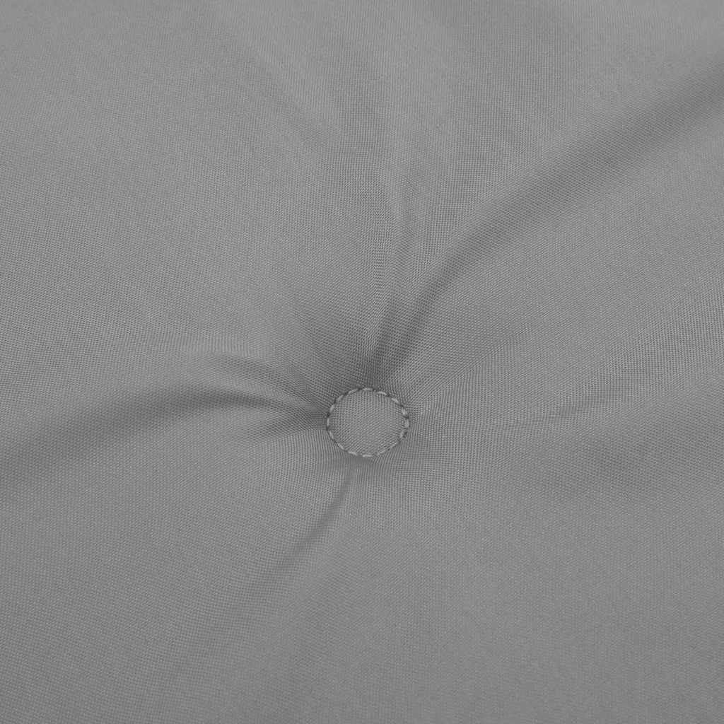 Jastuk za vrtnu klupu sivi 100x50x4 cm od tkanine Oxford