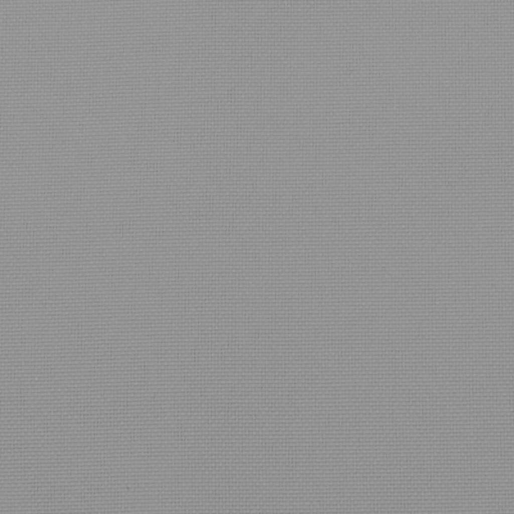 Jastuk za vrtnu klupu sivi 120x50x4 cm od tkanine Oxford