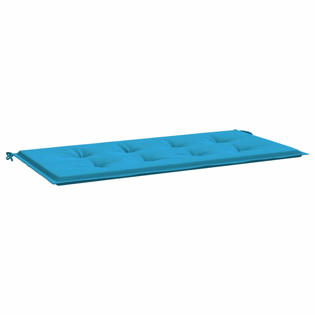 Jastuk za vrtnu klupu plavi 100 x 50 x 3 cm od tkanine Oxford