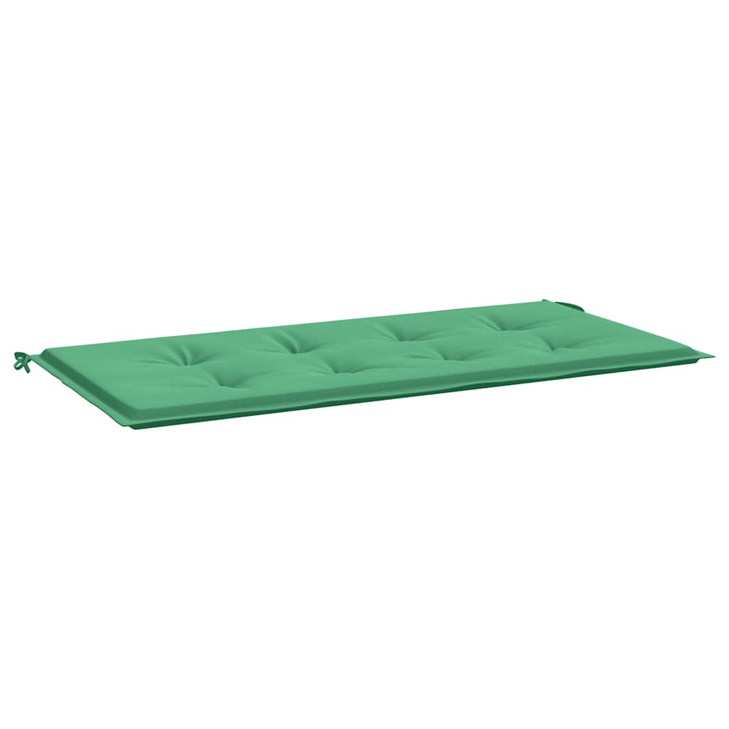 Jastuk za vrtnu klupu zeleni 120x50x4 cm od tkanine Oxford