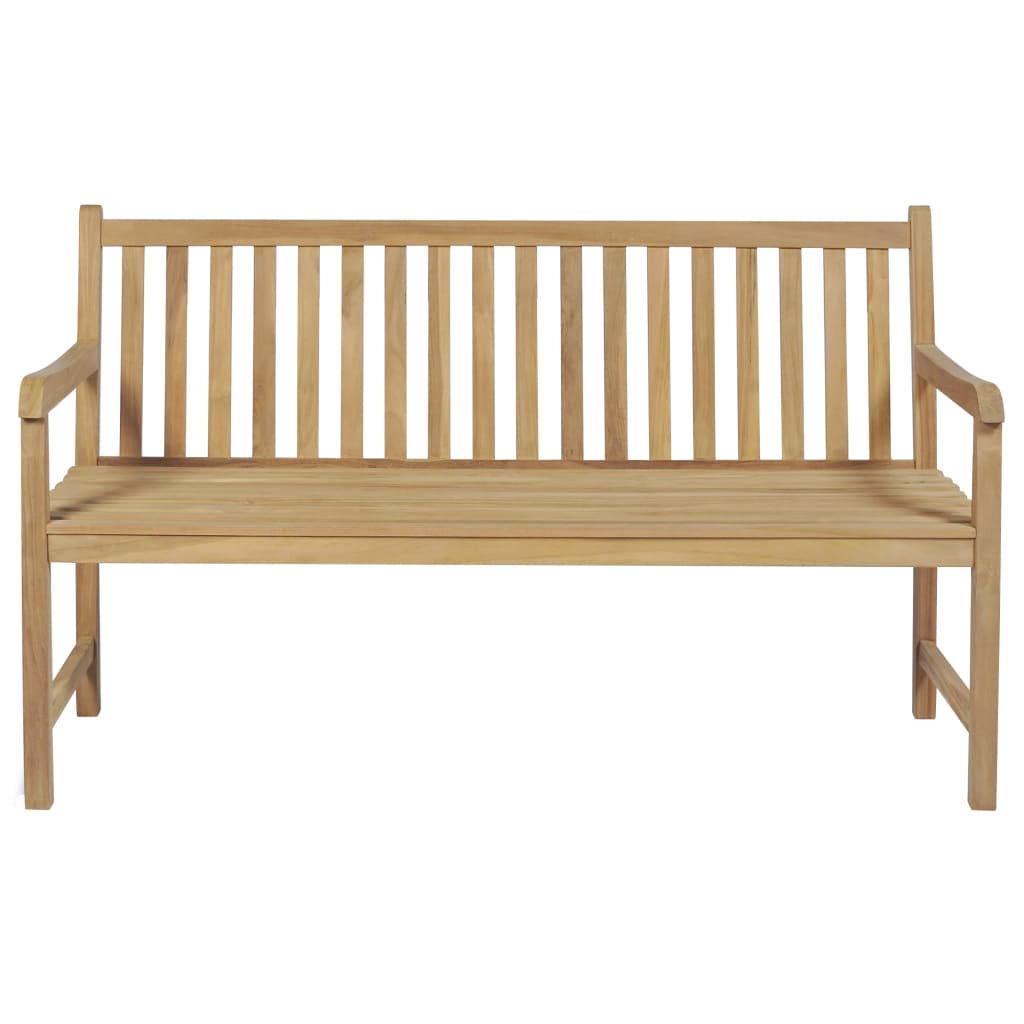 Vrtna klupa 150 cm od tikovine